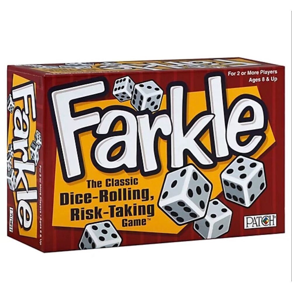 Farkle – The Classic Dice-Rolling, Risk-Taking Game – Patch Products